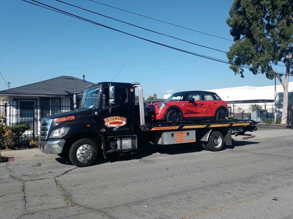 expedite towing - towing near me - need a tow